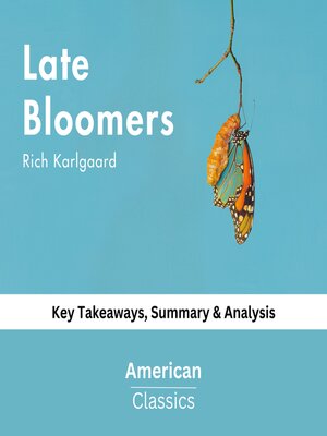 cover image of Late Bloomers by Rich Karlgaard